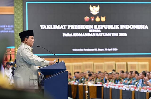 Isi Taklimat 3 Jam Presiden Prabowo ke Komandan Satuan TNI Isi Taklimat 3 Jam Presiden Prabowo ke Komandan Satuan TNI