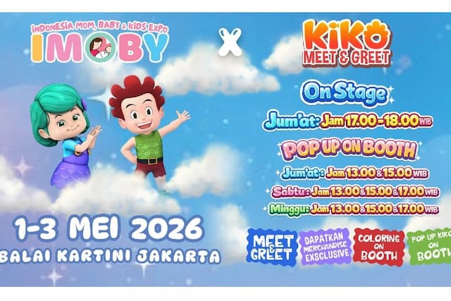 KIKO dan LOLA akan Hadir Kembali dengan Meet and Greet Seru di IMOBY Balai Kartini Jakarta 2026! KIKO dan LOLA akan Hadir Kembali dengan Meet and Greet Seru di IMOBY Balai Kartini Jakarta 2026!