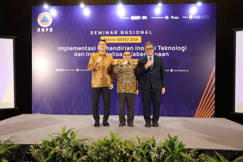 Dari Konsumen ke Produsen, RI Didorong Kuasai Teknologi Kebencanaan Dari Konsumen ke Produsen, RI Didorong Kuasai Teknologi Kebencanaan