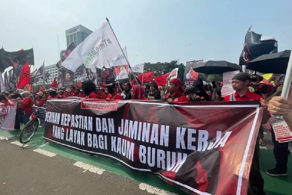 May Day 2026, Ribuan Kendaraan Buruh Besok ke Jakarta, Polisi Siapkan Rekayasa Lalin May Day 2026, Ribuan Kendaraan Buruh Besok ke Jakarta, Polisi Siapkan Rekayasa Lalin