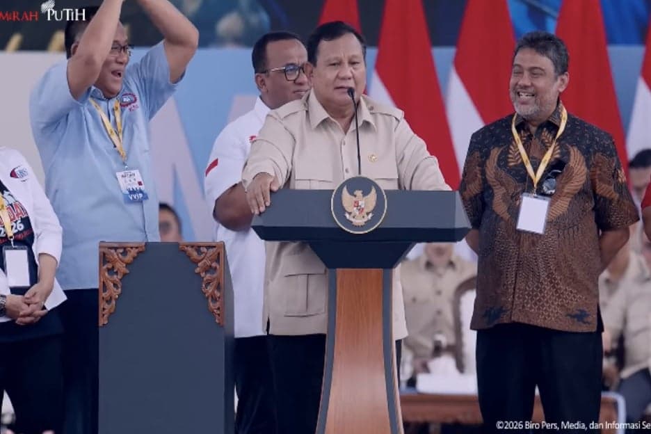 Prabowo Janjikan Buruh Tidak Ngontrak Lagi Prabowo Janjikan Buruh Tidak Ngontrak Lagi