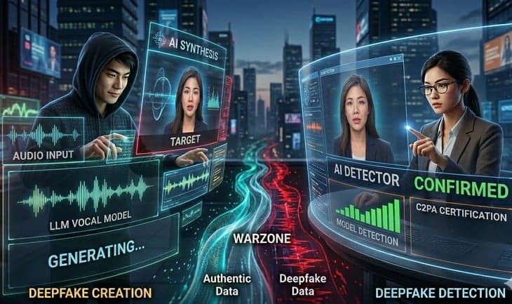 Deepfake Semakin Sempurna dan Persaingan Kecerdasan AI Memanas Deepfake Semakin Sempurna dan Persaingan Kecerdasan AI Memanas
