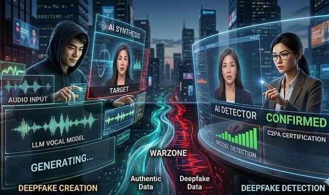 Deepfake Semakin Sempurna dan Persaingan Kecerdasan AI Memanas Deepfake Semakin Sempurna dan Persaingan Kecerdasan AI Memanas