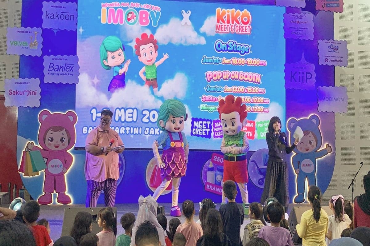 Momen Seru Meet n Greet KIKO & LOLA di Indonesia IMOBY (Indonesia Mom, Baby & Kids Expo) Balai Kartini Jakarta Momen Seru Meet n Greet KIKO & LOLA di Indonesia IMOBY (Indonesia Mom, Baby & Kids Expo) Balai Kartini Jakarta