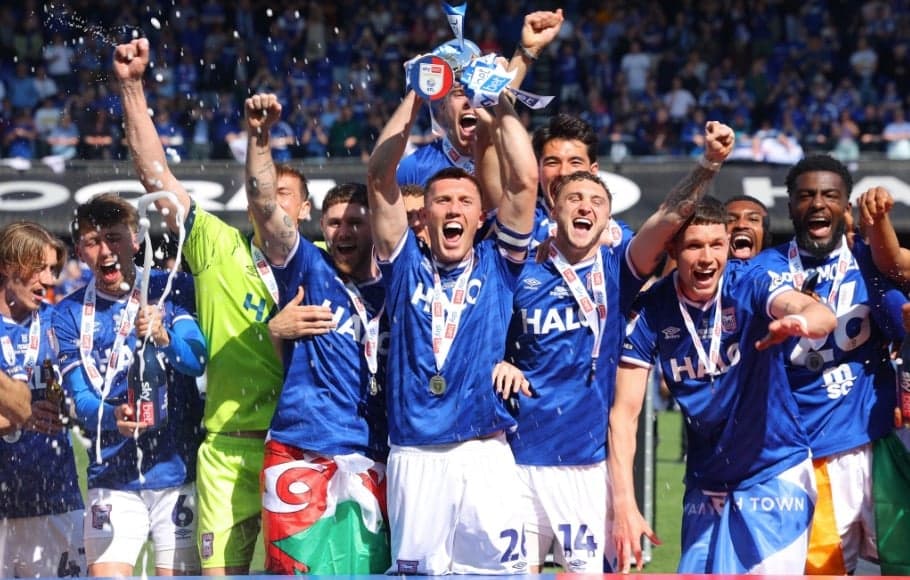 Ipswich Town, Klub Elkan Baggott Promosi ke Premier League Ipswich Town, Klub Elkan Baggott Promosi ke Premier League