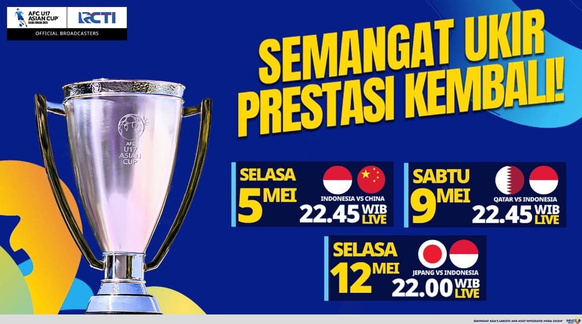 Timnas Indonesia Siap Guncang Asia di AFC U-17 Asian Cup Saudi Arabia 2026! Timnas Indonesia Siap Guncang Asia di AFC U-17 Asian Cup Saudi Arabia 2026!