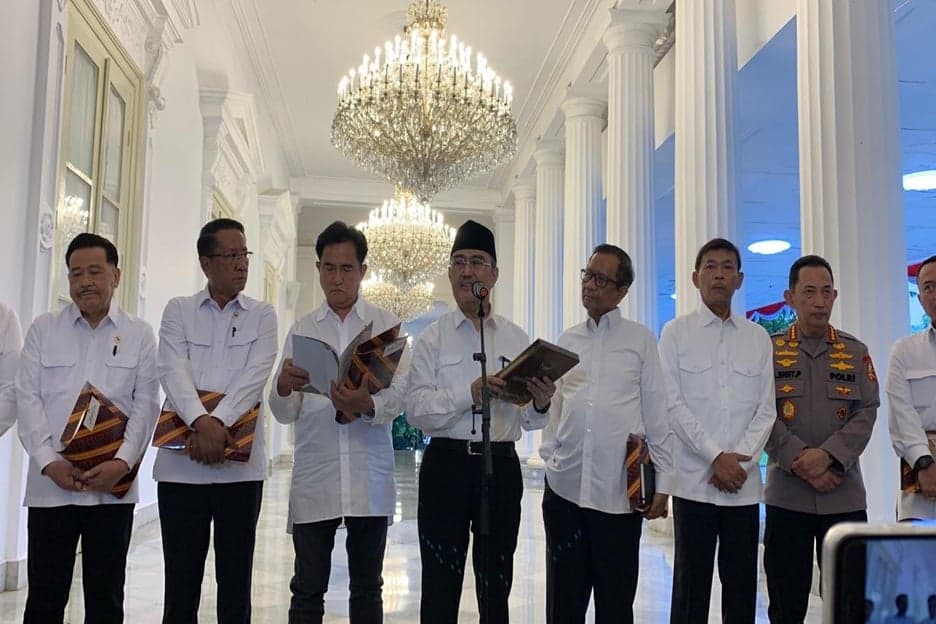Bertemu Prabowo, Komisi Reformasi Polri Usulkan Revisi UU Polri dan Penguatan Kompolnas Bertemu Prabowo, Komisi Reformasi Polri Usulkan Revisi UU Polri dan Penguatan Kompolnas