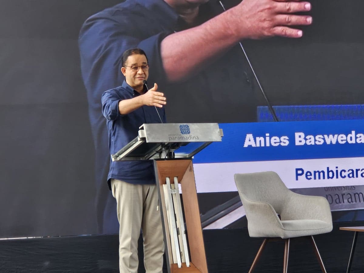 Anies Bicara soal Pemimpin: Begitu Kepentingan Pribadi Masuk, Kepercayaan Turun Anies Bicara soal Pemimpin: Begitu Kepentingan Pribadi Masuk, Kepercayaan Turun