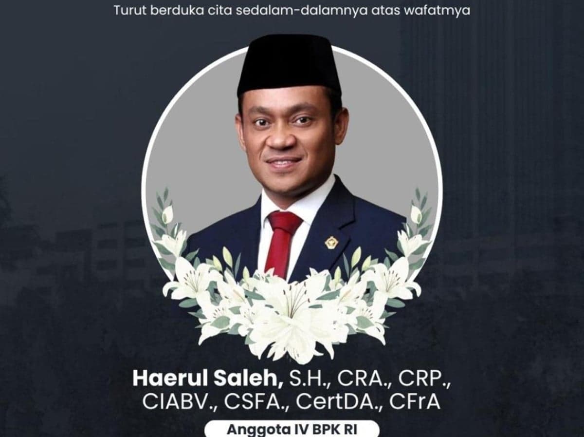 Korban Tewas dalam Kebakaran Rumah di Tanjung Barat Jagakarsa Ternyata Anggota BPK Haerul Saleh Korban Tewas dalam Kebakaran Rumah di Tanjung Barat Jagakarsa Ternyata Anggota BPK Haerul Saleh