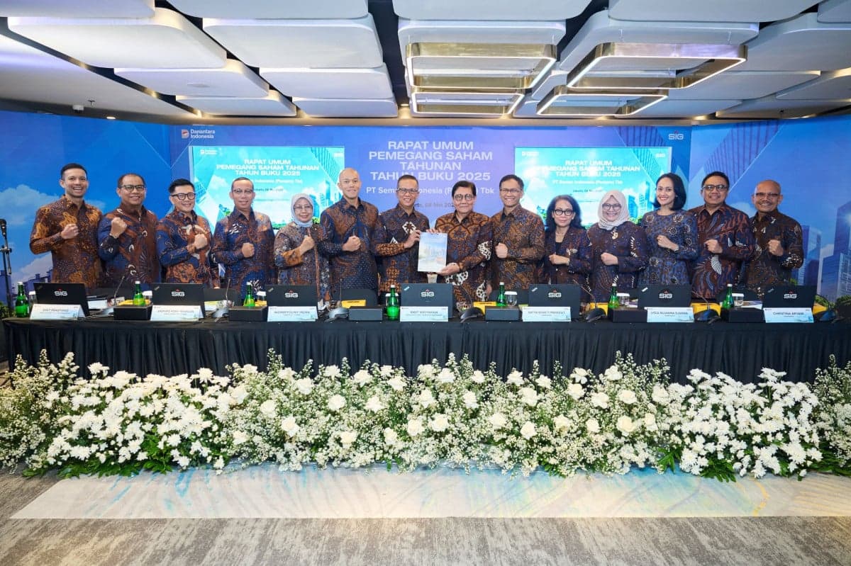 SIG Bagikan Seluruh Laba 2025 Rp190,8 Miliar sebagai Dividen Tunai SIG Bagikan Seluruh Laba 2025 Rp190,8 Miliar sebagai Dividen Tunai