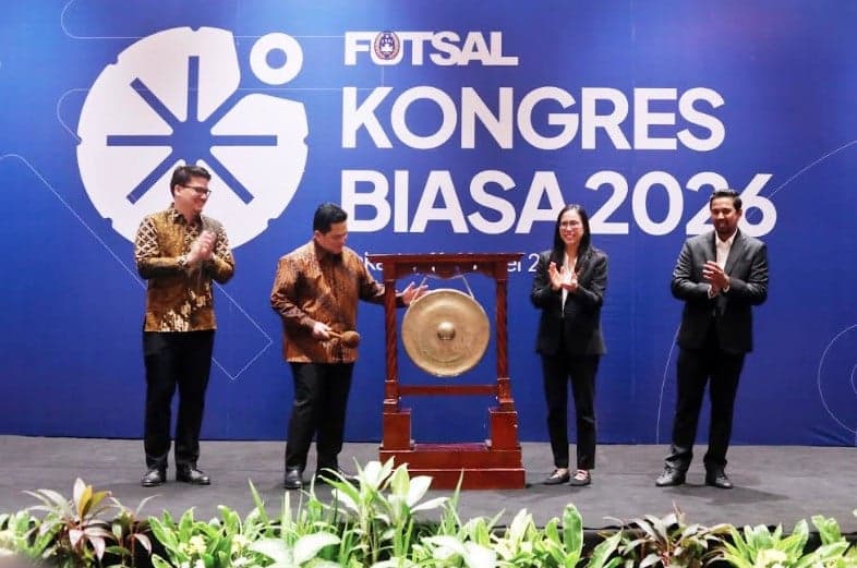 Erick Thohir Hadir di Kongres Futsal, FFI Diproyeksi Tatap Piala Dunia Futsal 2028 Erick Thohir Hadir di Kongres Futsal, FFI Diproyeksi Tatap Piala Dunia Futsal 2028