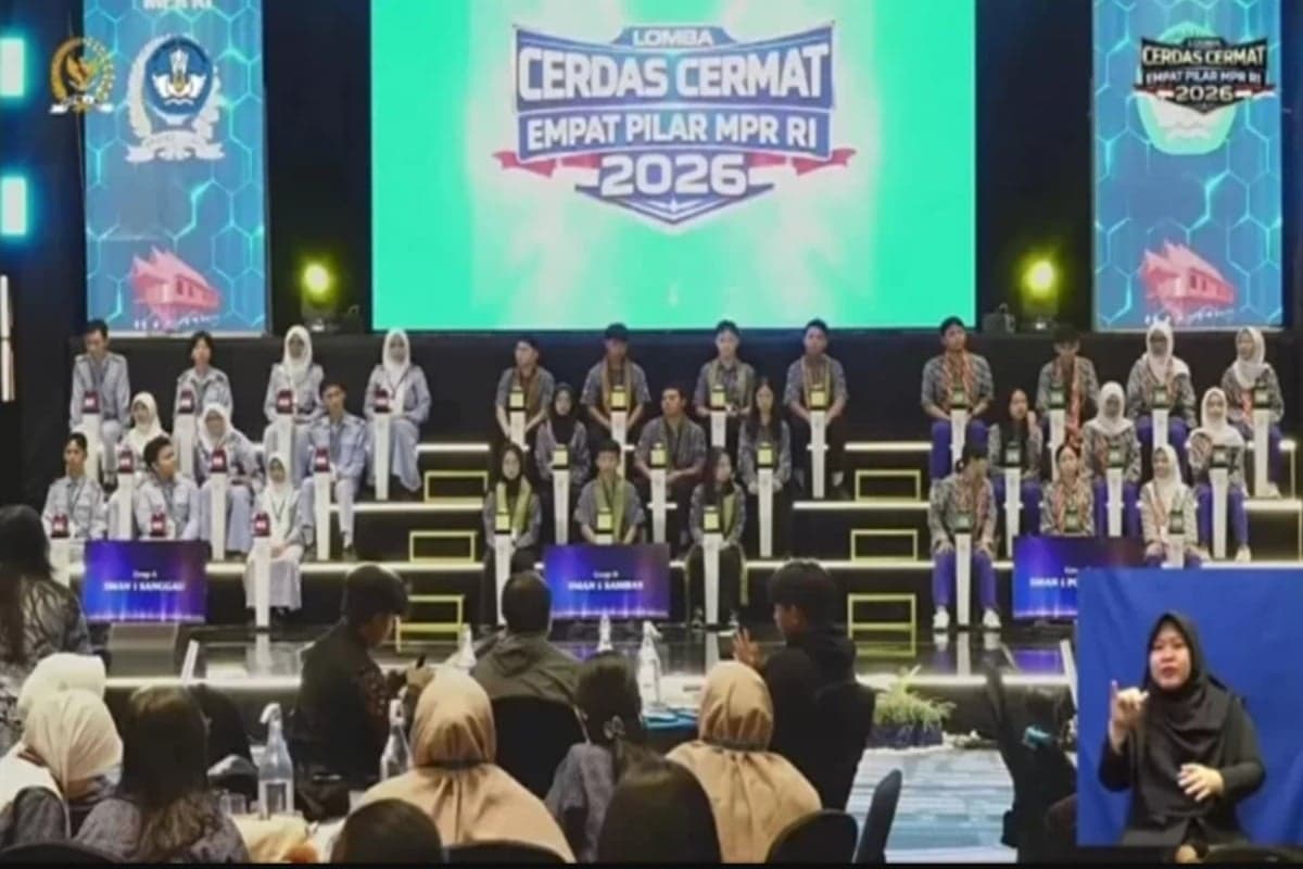 MPR RI Nonaktifkan Dewan Juri dan MC Cerdas Cermat 4 Pilar 2026 Usai Tuai Polemik MPR RI Nonaktifkan Dewan Juri dan MC Cerdas Cermat 4 Pilar 2026 Usai Tuai Polemik