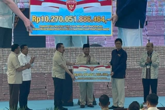 Prabowo Ungkap Temuan Uang Koruptor Rp39 Triliun 'Nganggur' di Bank Prabowo Ungkap Temuan Uang Koruptor Rp39 Triliun 'Nganggur' di Bank