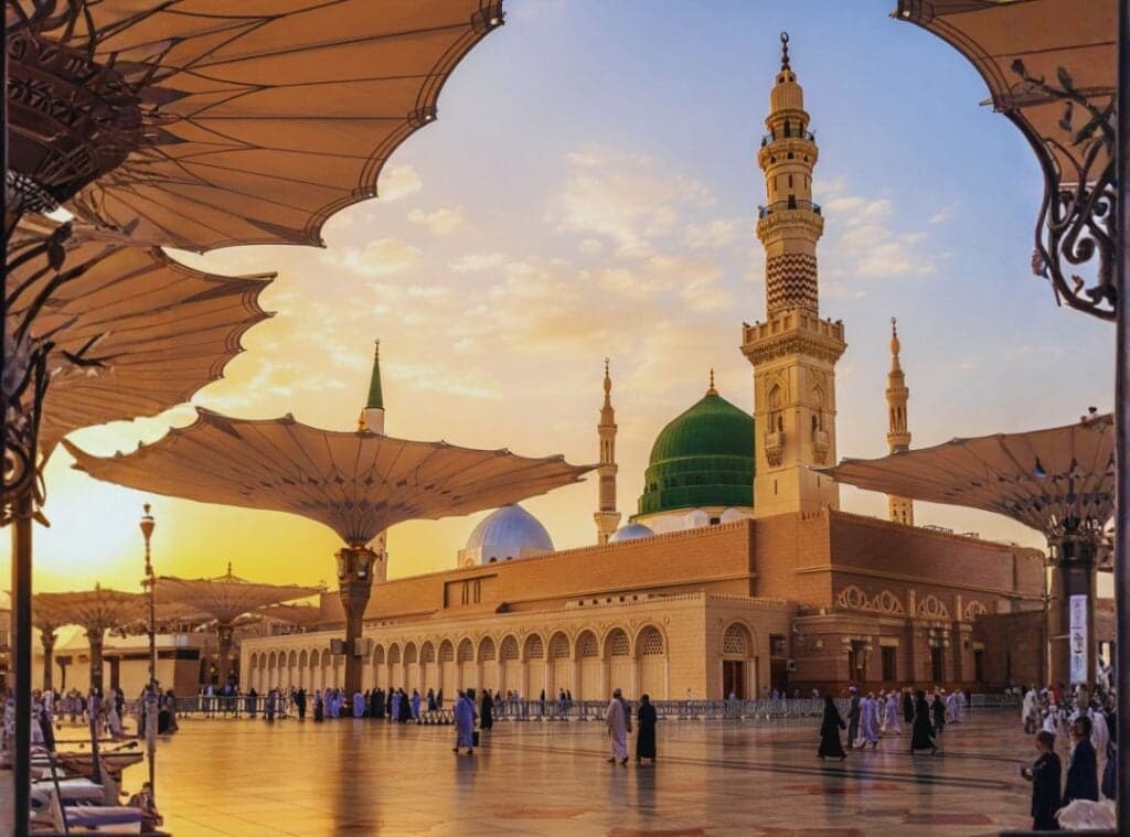 Masjid Nabawi: Perpaduan Jejak Sejarah Rasulullah dan Kemegahan Arsitektur Islam Masjid Nabawi: Perpaduan Jejak Sejarah Rasulullah dan Kemegahan Arsitektur Islam