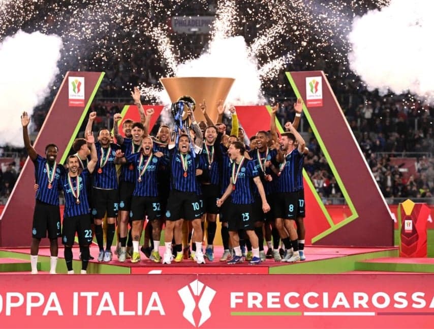 Inter Milan Juara Coppa Italia usai Tekuk Lazio 2-0 Inter Milan Juara Coppa Italia usai Tekuk Lazio 2-0
