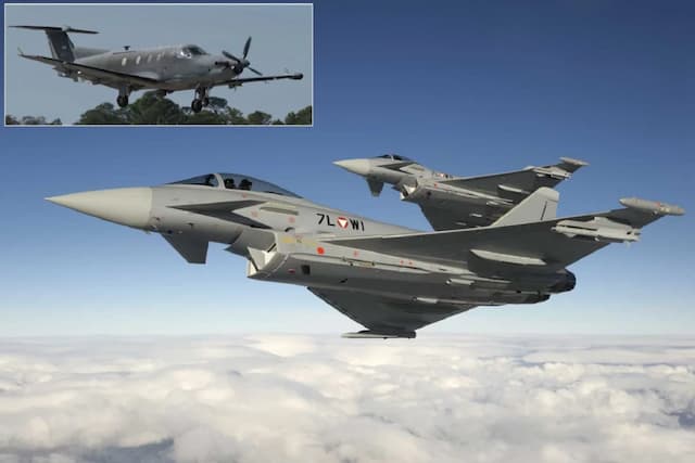 Jet Tempur Austria Berani Cegat Pesawat Mata-mata Militer AS: Haruskah Kami Tembak Jatuh? Jet Tempur Austria Berani Cegat Pesawat Mata-mata Militer AS: Haruskah Kami Tembak Jatuh?