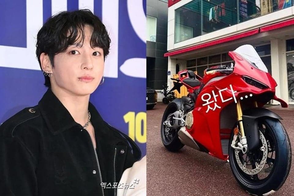 Jungkook BTS Pamer Motor Baru setelah Holigan Bike Challenge Viral Jungkook BTS Pamer Motor Baru setelah Holigan Bike Challenge Viral