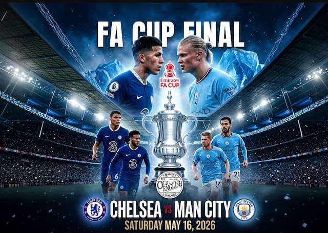 Jadwal Final Piala FA: Manchester City vs Chelsea Jadwal Final Piala FA: Manchester City vs Chelsea