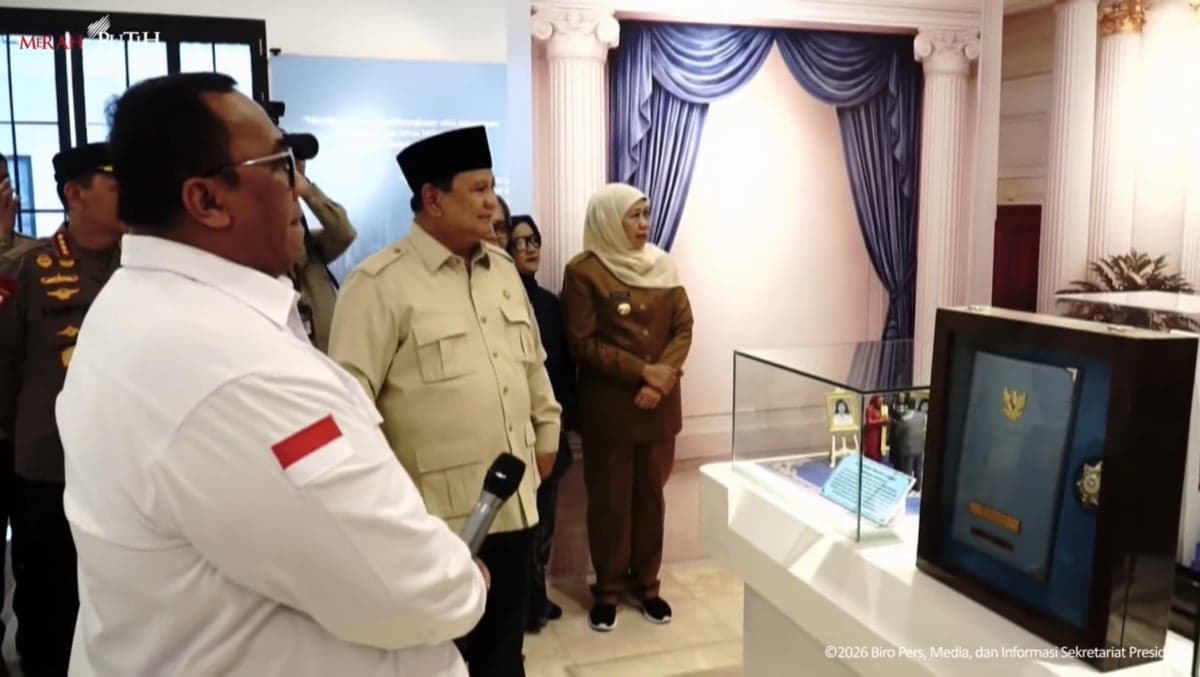 Prabowo Tiba di Museum Marsinah, Lihat Kamar hingga Sepeda Tua Prabowo Tiba di Museum Marsinah, Lihat Kamar hingga Sepeda Tua