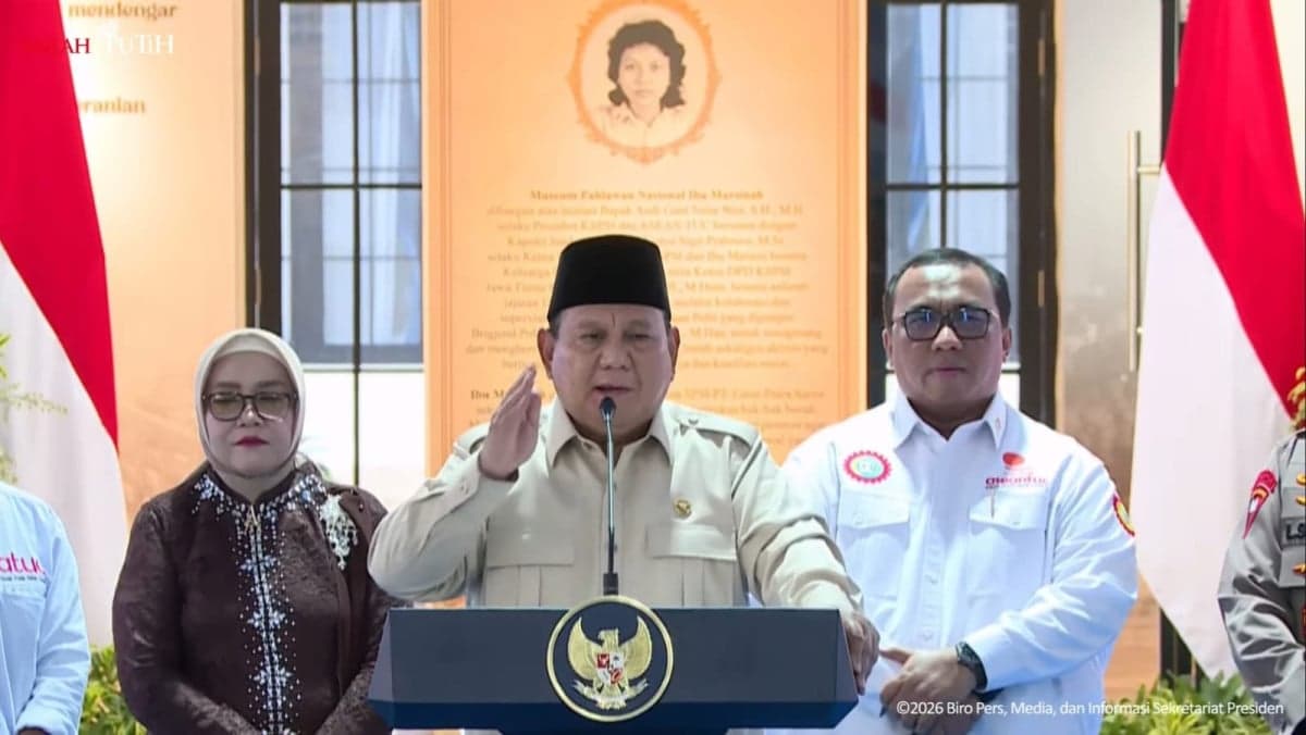 Prabowo Resmikan Museum Marsinah di Nganjuk: Ini Peristiwa Langka Prabowo Resmikan Museum Marsinah di Nganjuk: Ini Peristiwa Langka