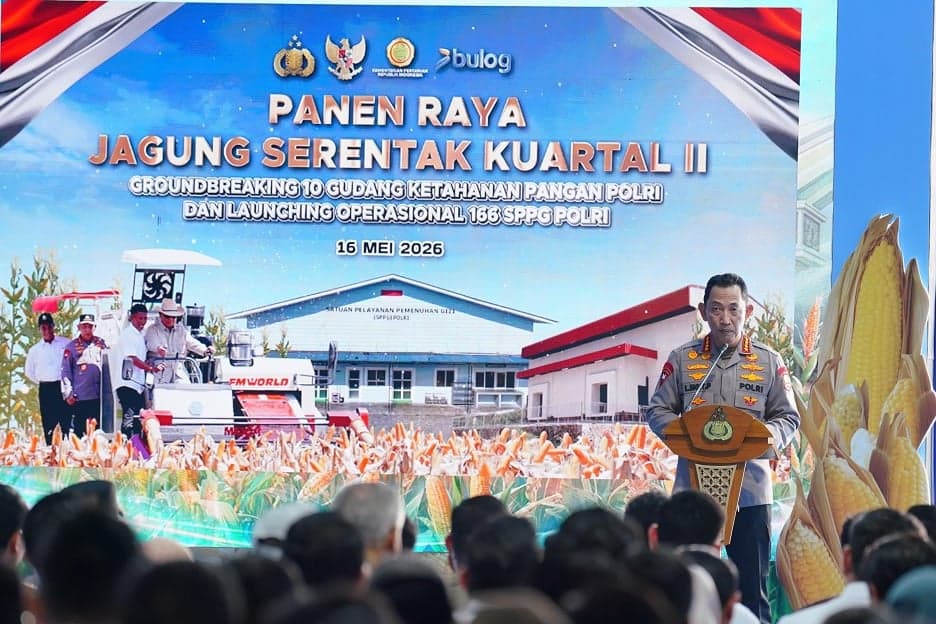 Di Hadapan Prabowo, Kapolri Paparkan Hasil Panen Raya Jagung Polri Di Hadapan Prabowo, Kapolri Paparkan Hasil Panen Raya Jagung Polri