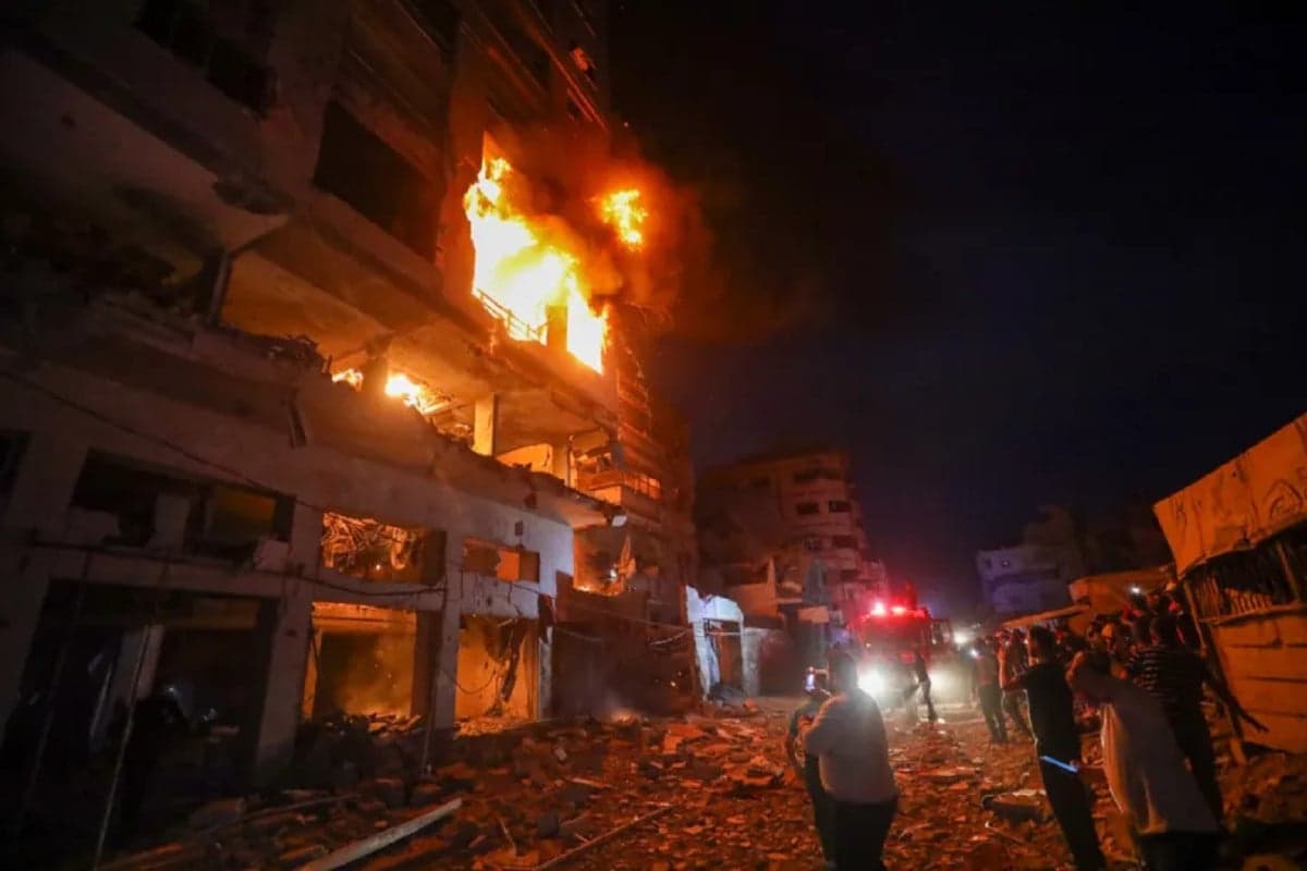 3 Jet Tempur Israel Bombardir Gaza, Incar Panglima Militer Hamas 3 Jet Tempur Israel Bombardir Gaza, Incar Panglima Militer Hamas