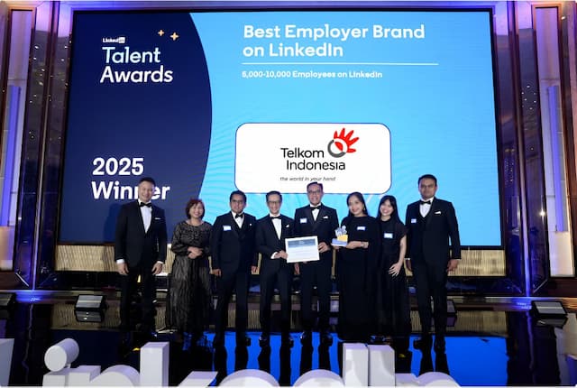 TelkomGroup Kukuhkan Posisi Jadi yang Terbaik di LinkedIn Talent Awards 2025 TelkomGroup Kukuhkan Posisi Jadi yang Terbaik di LinkedIn Talent Awards 2025
