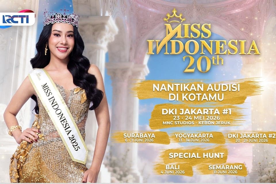 20 Tahun Menginspirasi, Audisi Miss Indonesia 20th Resmi Digelar! 20 Tahun Menginspirasi, Audisi Miss Indonesia 20th Resmi Digelar!