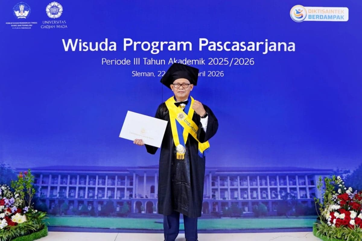 Cerita Djoko Slamet Pudjorahardjo, Peneliti yang Lulus S2 Teknik Fisika UGM di Usia 68 Tahun Cerita Djoko Slamet Pudjorahardjo, Peneliti yang Lulus S2 Teknik Fisika UGM di Usia 68 Tahun