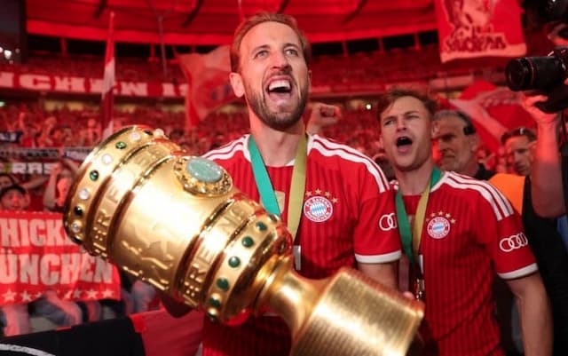 Bayern Munich Juara DFB-Pokal, Harry Kane Cetak Hattrick Bayern Munich Juara DFB-Pokal, Harry Kane Cetak Hattrick
