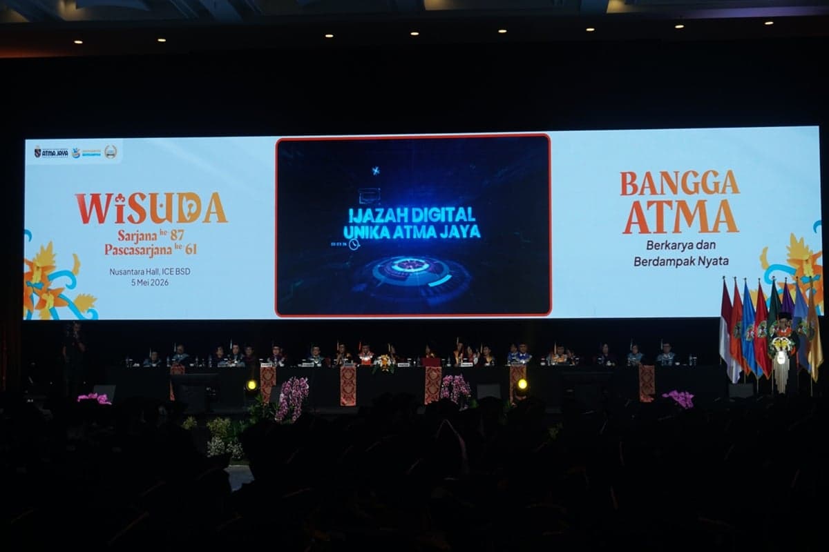 Unika Atma Jaya Luncurkan Ijazah Digital Berbasis Blockchain Unika Atma Jaya Luncurkan Ijazah Digital Berbasis Blockchain