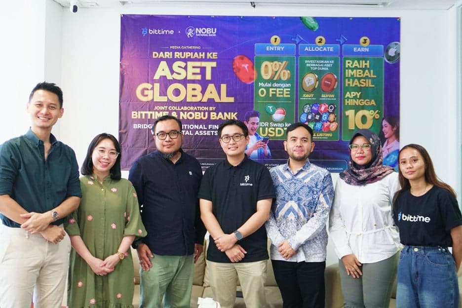 Bittime-Nobu Bank Kolaborasi, Jembatani Keuangan Tradisional Menuju Tokenisasi Aset Global Bittime-Nobu Bank Kolaborasi, Jembatani Keuangan Tradisional Menuju Tokenisasi Aset Global