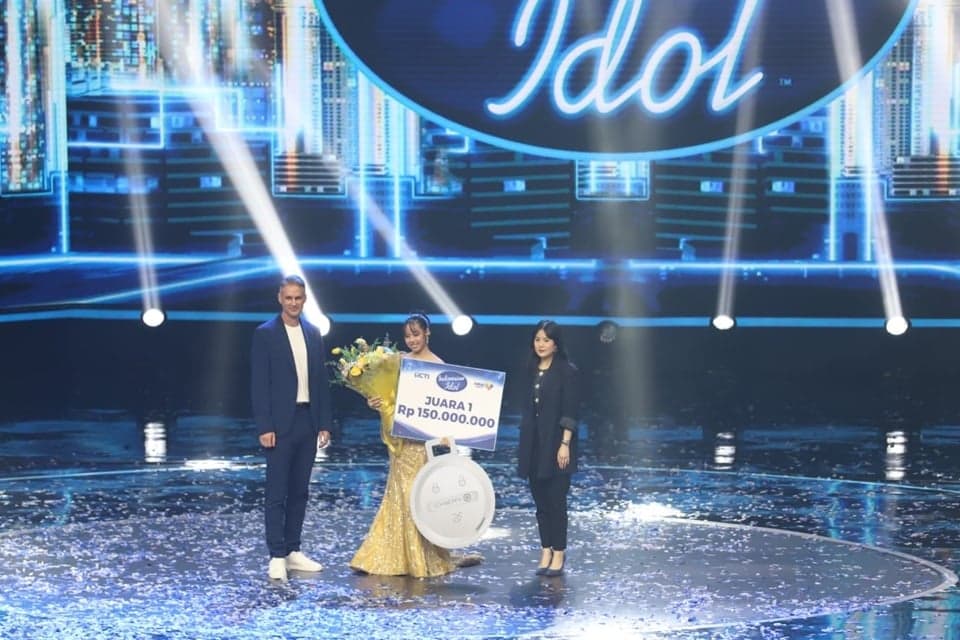 Celyna Resmi Juara Indonesian Idol XIV, Tangis Haru Pecah di Panggung Result & Reunion Celyna Resmi Juara Indonesian Idol XIV, Tangis Haru Pecah di Panggung Result & Reunion