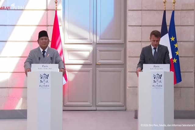 Bertemu Macron, Prabowo: Indonesia Jadi Negara Asia Pertama yang Ikut Defile di Eropa Bertemu Macron, Prabowo: Indonesia Jadi Negara Asia Pertama yang Ikut Defile di Eropa