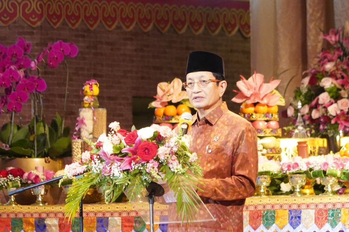 Waisak 2026, Menag: Dharma Menjaga Perdamaian Dunia Waisak 2026, Menag: Dharma Menjaga Perdamaian Dunia