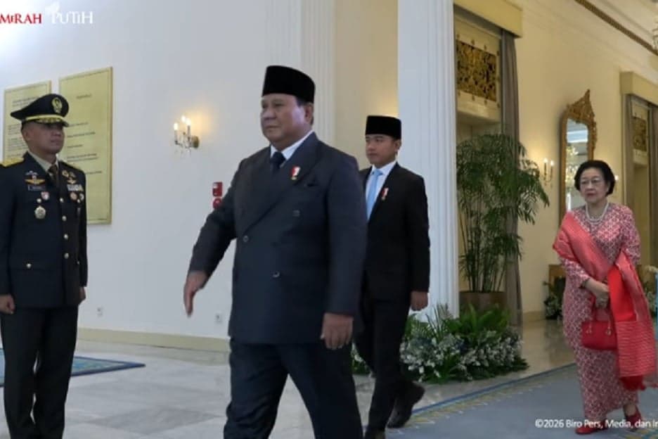 Prabowo, Megawati Hadiri Upacara Hari Lahir Pancasila, SBY dan Jokowi Tak Terlihat Prabowo, Megawati Hadiri Upacara Hari Lahir Pancasila, SBY dan Jokowi Tak Terlihat