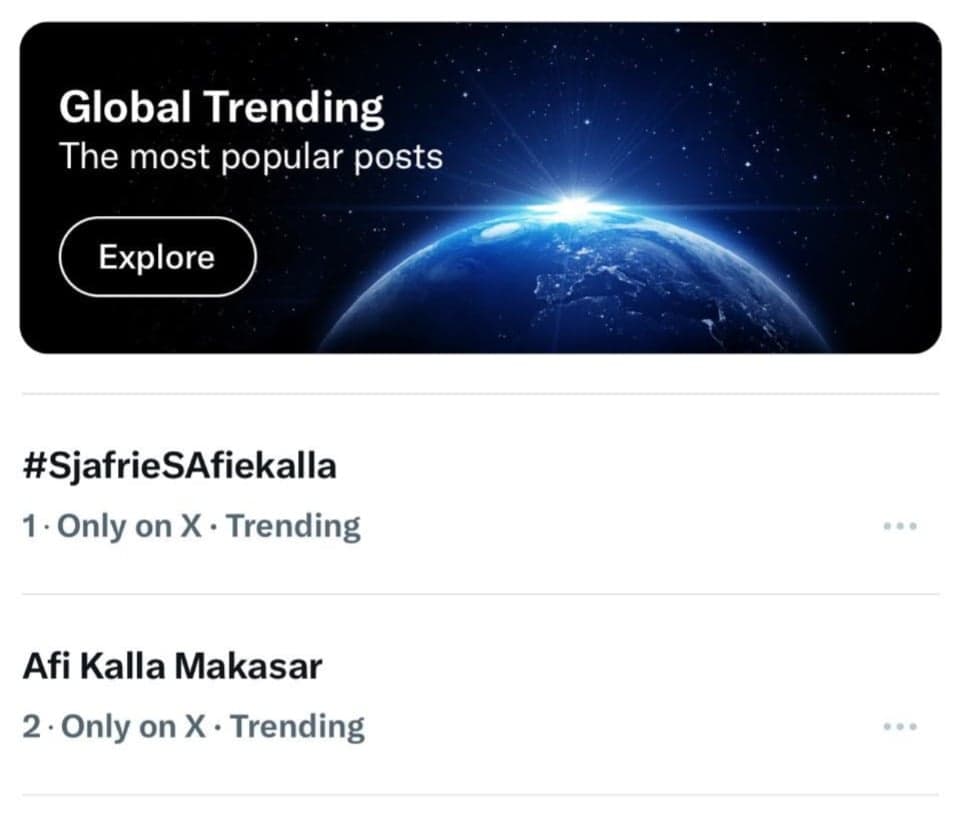 Menuju Debat Ketiga, Hashtag SjafrieSAfiekalla Menggema di X Menuju Debat Ketiga, Hashtag SjafrieSAfiekalla Menggema di X