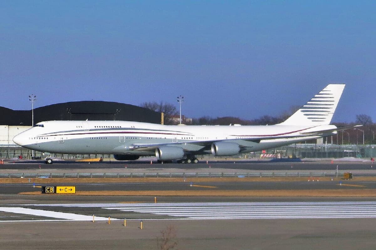 Trump Bilang Bodoh Jika Menolak Hadiah Pesawat Mewah Rp6,6 Triliun dari Qatar Trump Bilang Bodoh Jika Menolak Hadiah Pesawat Mewah Rp6,6 Triliun dari Qatar