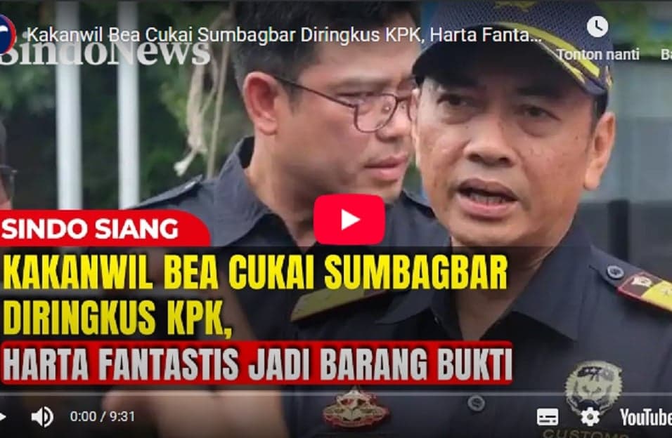 Mantan Direktur Bea Cukai Rizal Tersangka Kasus Suap Importasi Barang Miliki Kekayaan Rp19,7 Miliar Mantan Direktur Bea Cukai Rizal Tersangka Kasus Suap Importasi Barang Miliki Kekayaan Rp19,7 Miliar