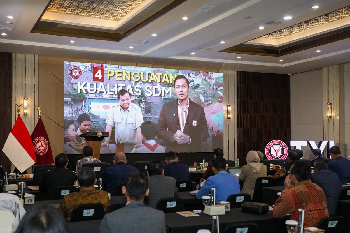 Dukung Transformasi Nasional Presiden Prabowo, AHY Beberkan 5 Pilar Ekonomi Baru Dukung Transformasi Nasional Presiden Prabowo, AHY Beberkan 5 Pilar Ekonomi Baru