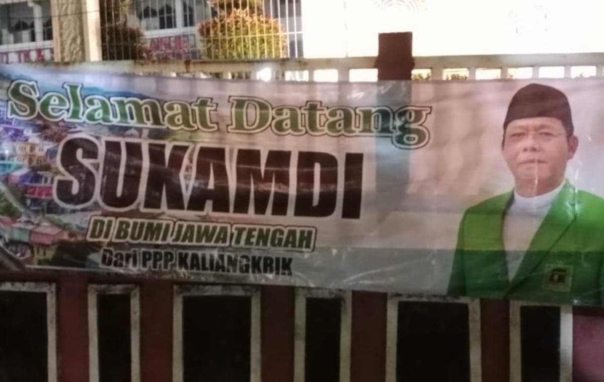 Spanduk Sukamdi Jadi Sorotan, Tokoh PPP Buka Suara Spanduk Sukamdi Jadi Sorotan, Tokoh PPP Buka Suara