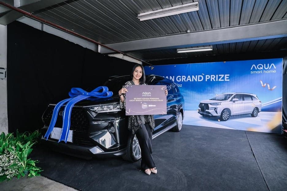 Program Lucky Wheels, AQUA Elektronik Hadiahkan Pelanggan Toyota Avanza Program Lucky Wheels, AQUA Elektronik Hadiahkan Pelanggan Toyota Avanza