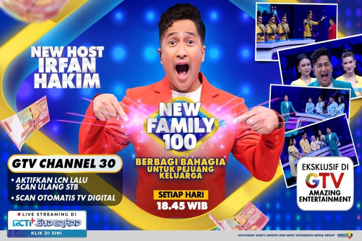 Makin Seru di New Family 100! Irfan Hakim Terus Tebar Kebahagiaan & Hadiah Fantastis untuk Pejuang Keluarga! Makin Seru di New Family 100! Irfan Hakim Terus Tebar Kebahagiaan & Hadiah Fantastis untuk Pejuang Keluarga!