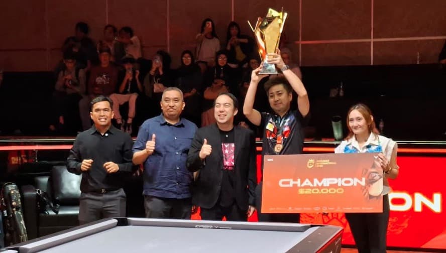 POBSI Bangga Atlet Biliar Indonesia Berprestasi di Carabao International Open 2026 POBSI Bangga Atlet Biliar Indonesia Berprestasi di Carabao International Open 2026