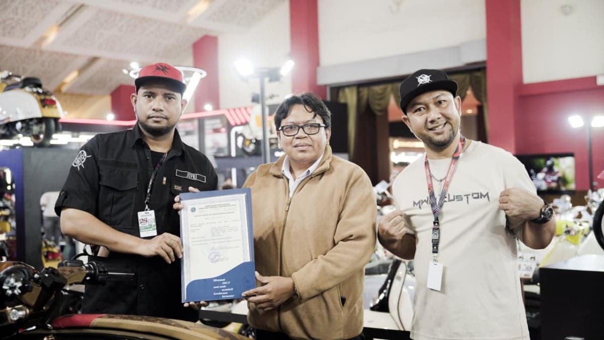 Kemenhub Sosialisasikan Sertifikasi Bengkel Kustom di IIMS 2026, Motor Modifikasi bisa Dilegalkan Kemenhub Sosialisasikan Sertifikasi Bengkel Kustom di IIMS 2026, Motor Modifikasi bisa Dilegalkan