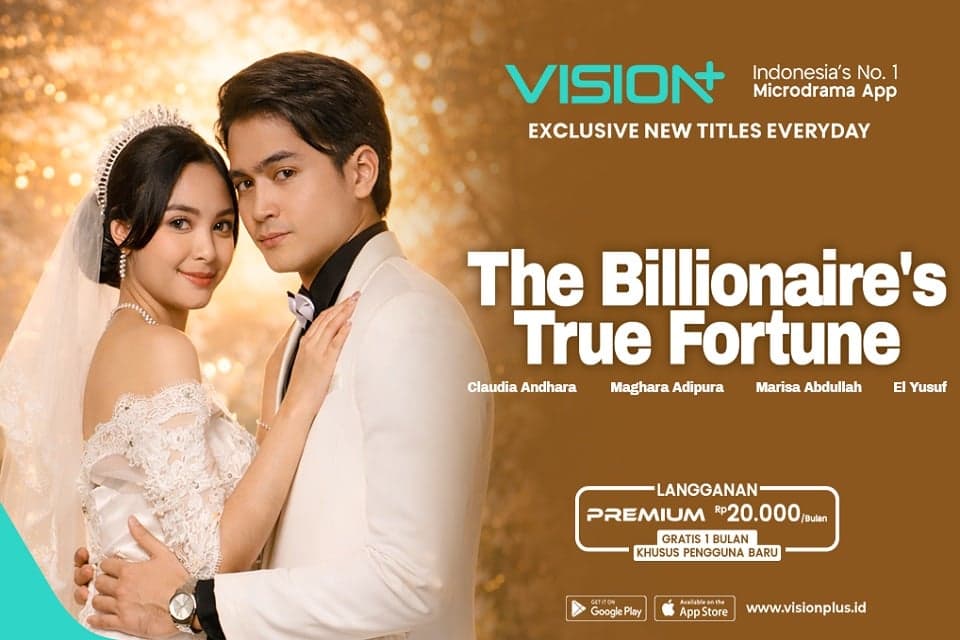 Kisah Cinta Miliarder di Microdrama VISION+ The Billionaires True Fortune Kisah Cinta Miliarder di Microdrama VISION+ The Billionaires True Fortune