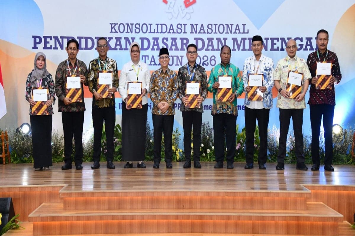Konsolnas Pendidikan Dasar dan Menengah 2026 Ditutup, Ini 9 Rekomendasi Utamanya Konsolnas Pendidikan Dasar dan Menengah 2026 Ditutup, Ini 9 Rekomendasi Utamanya