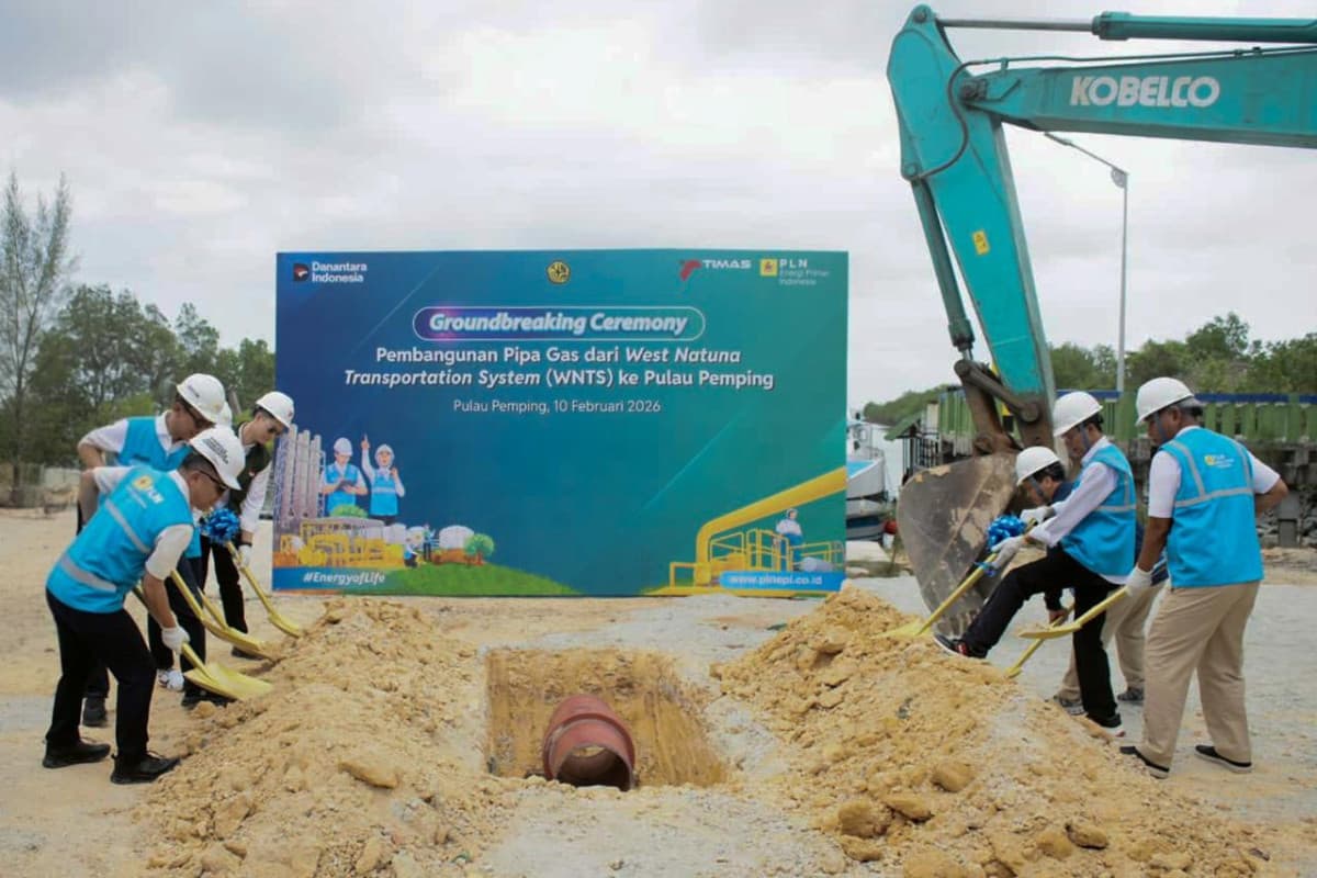 PLN EPI Mulai Pembangunan Pipa Gas Ruas Natuna-Pemping PLN EPI Mulai Pembangunan Pipa Gas Ruas Natuna-Pemping