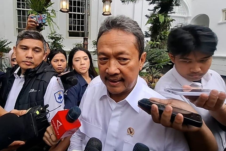 Prabowo dan Menteri Trenggono Bahas Kampung Nelayan, Progres Capai 50 Prabowo dan Menteri Trenggono Bahas Kampung Nelayan, Progres Capai 50