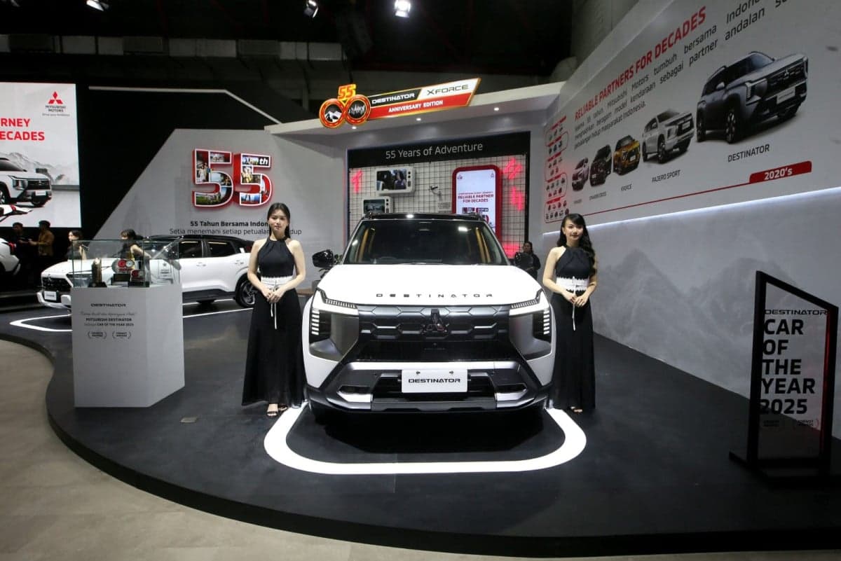 Kupas Tuntas Mitsubishi Destinator 55th Anniversary di IIMS 2026 Kupas Tuntas Mitsubishi Destinator 55th Anniversary di IIMS 2026